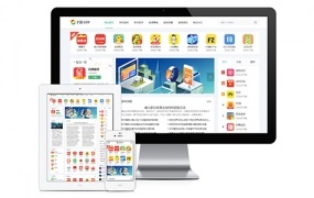 响应式手游游戏APP下载类网站模板